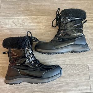 UGG, Women’s Adirondack Boot III Patent, Size 8